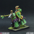 Swamp Goblins Frog Riders and Frog Riders with sticks - Highlands Miniatures print image