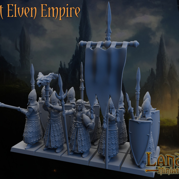 Elven Spearmen image
