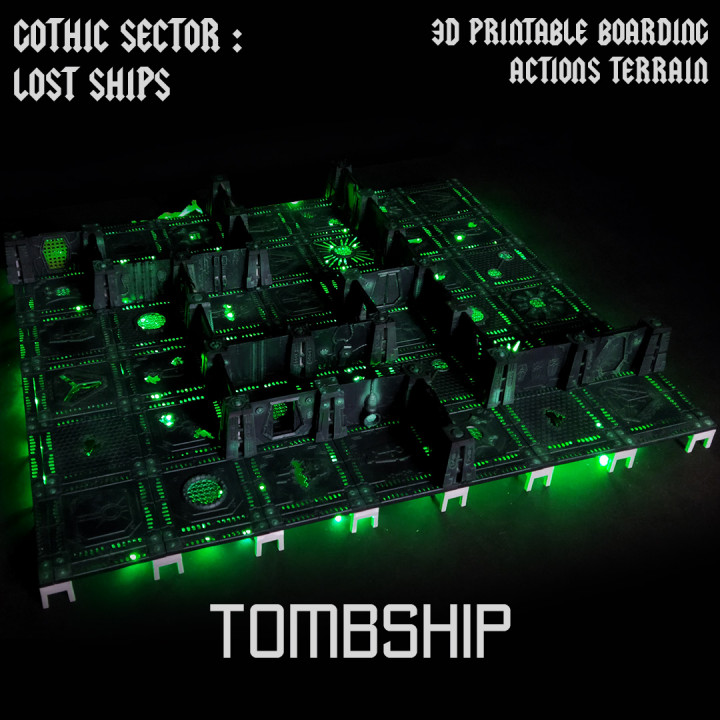 Tombship - A boarding action terrain image