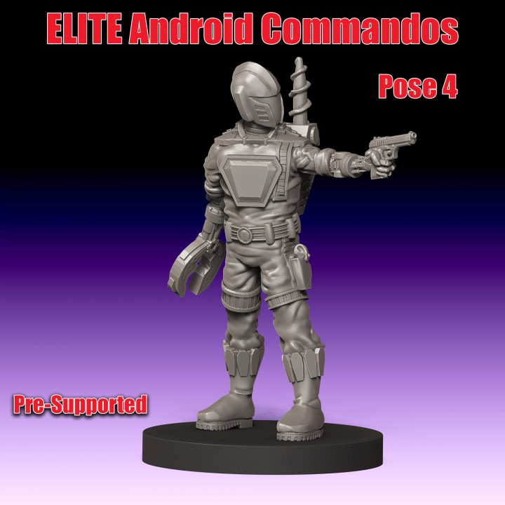 Elite 'Cartoon' Android Commandos image