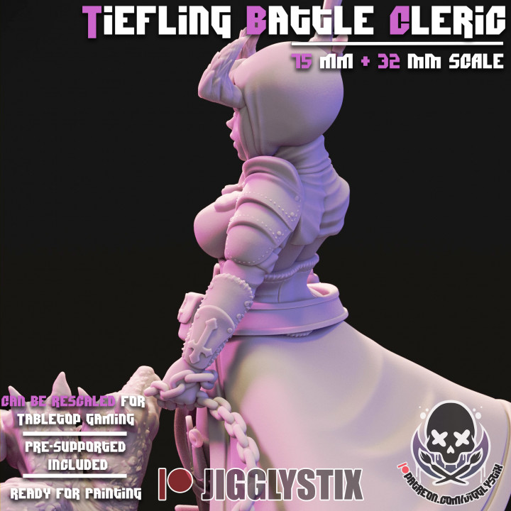 Tiefling Battle Cleric image