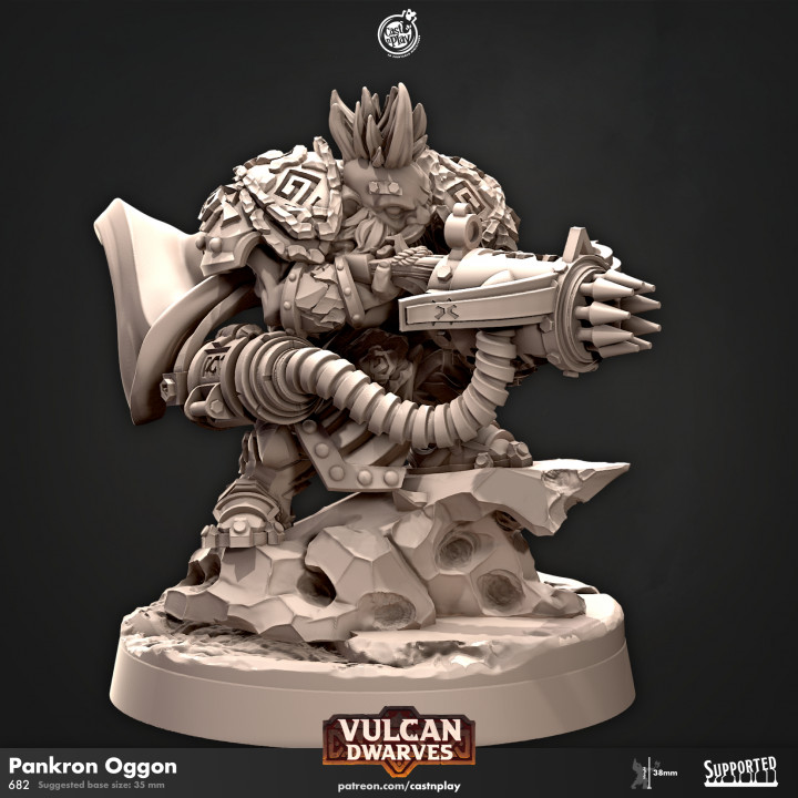 Pankron Oggon - Dwarf (Pre-Supported) image