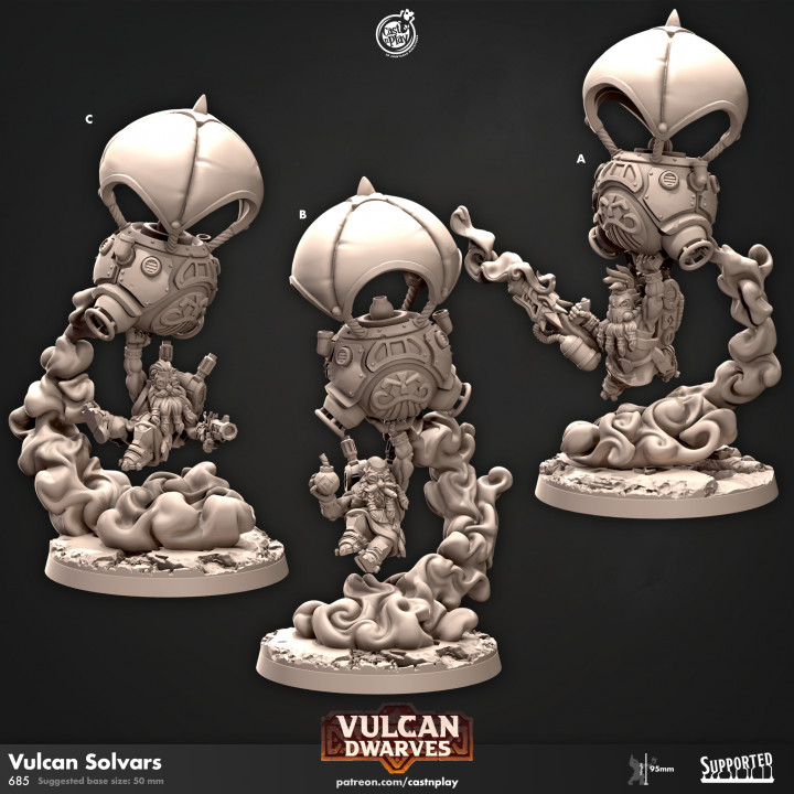 Vulcan Solvars - Dwarf (Pre-Supported) image