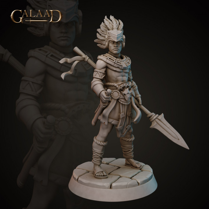 Male Aztec Fighter