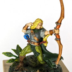 Picture of print of Female Elf Archer
