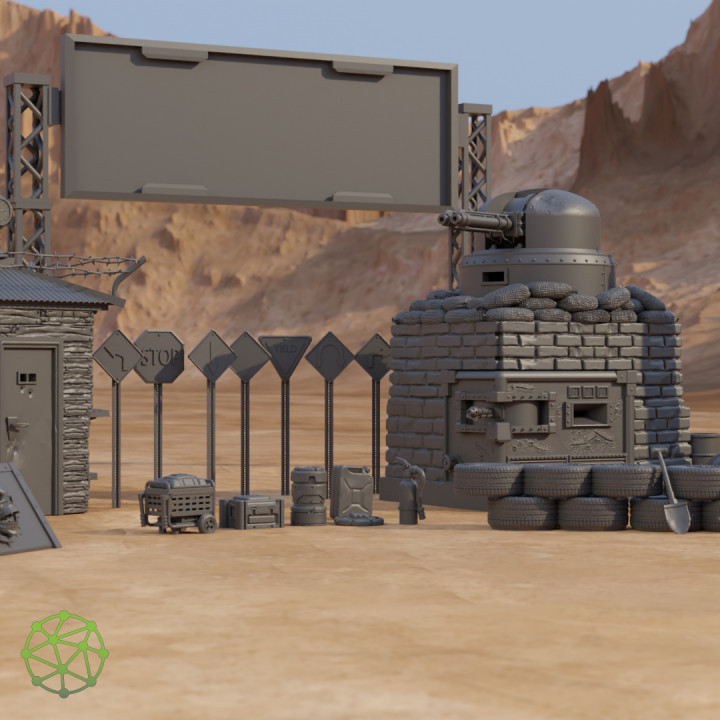 Wasteland War Machines - Terrain