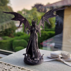 Picture of print of Nyxara, Demon of the Night (2 sizes included)