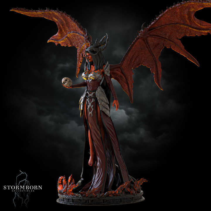 Nyxara, Demon of the Night (2 sizes included) image