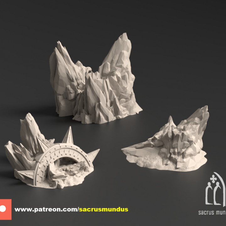 3D Printable Sanguis. Crimson Anomaly. By Sacrusmundus