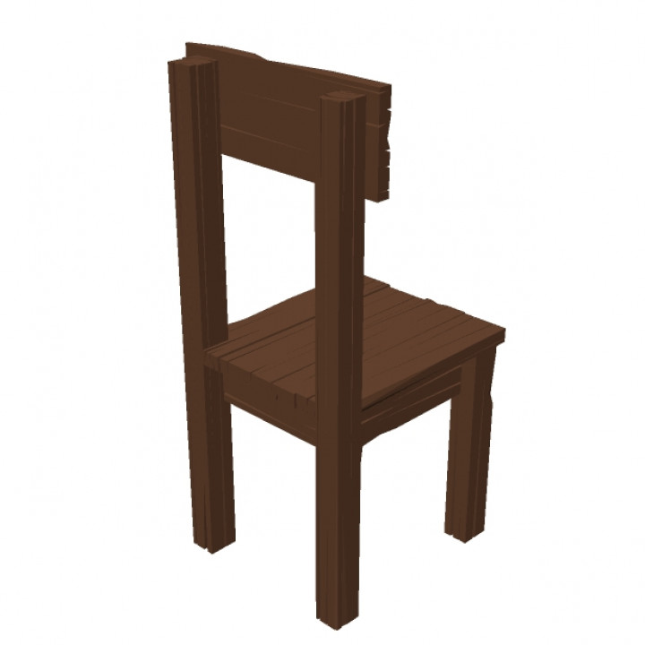 Medieval chair I image