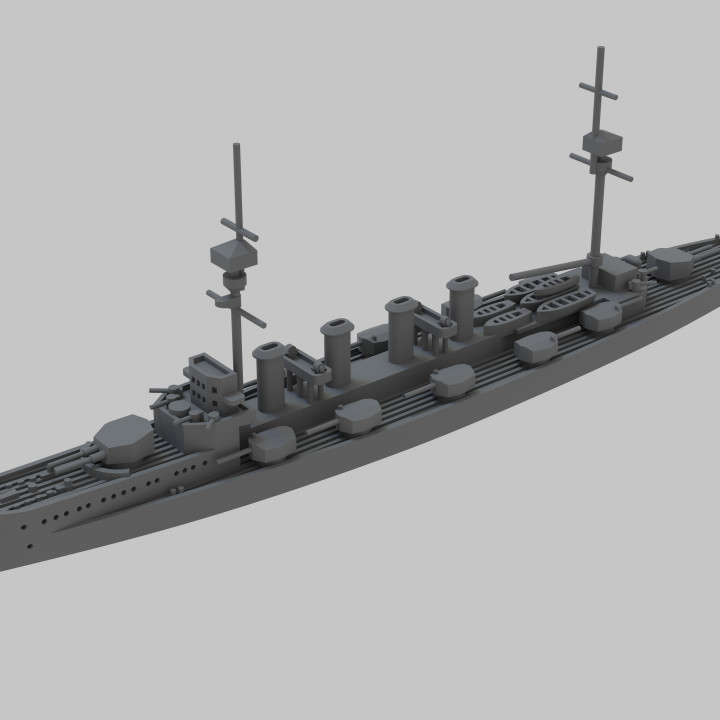 WW1 Royal navy Minotaur class Armoured cruiser