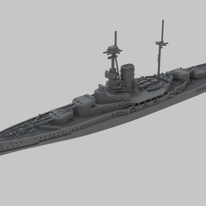 WW1 Royal Navy Revenge class battleship