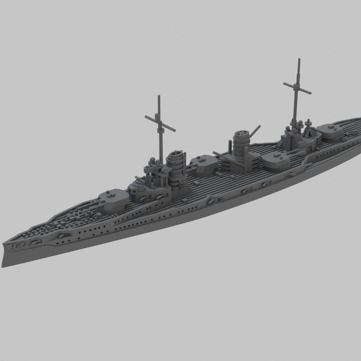 WW1 SMS Von Der Tann Battlecruiser image