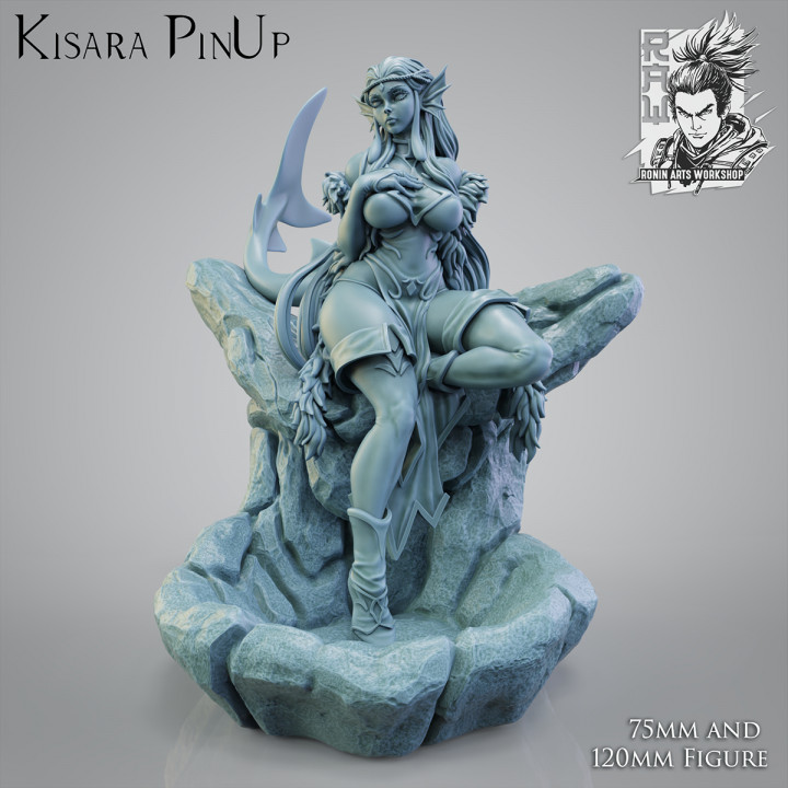 Kisara The Siren (NSFW) Pin-Up image