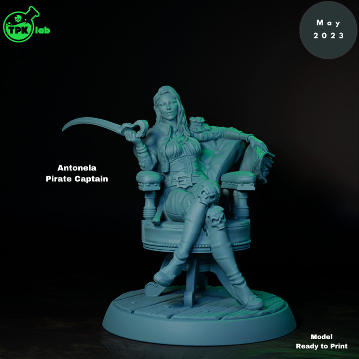 Antonela Pirate Captain