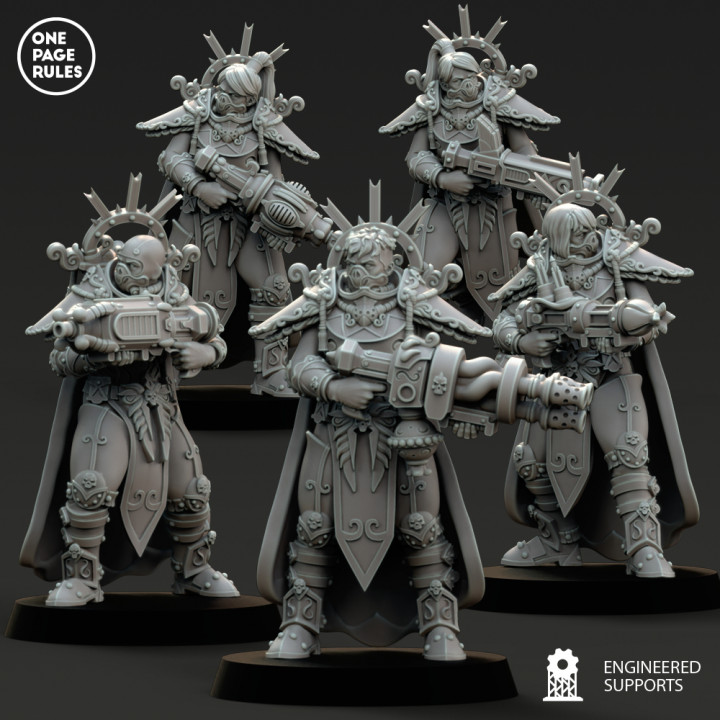 3D Printable Blessed Sisters - Release #6 by One Page Rules