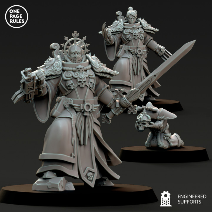 3D Printable Blessed Sisters - Release #6 by One Page Rules