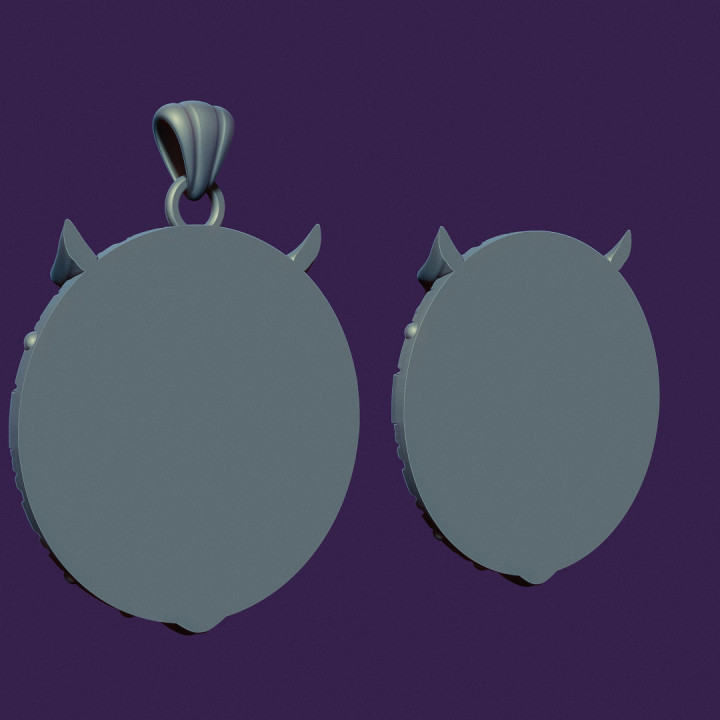 OWL medallion for casting
