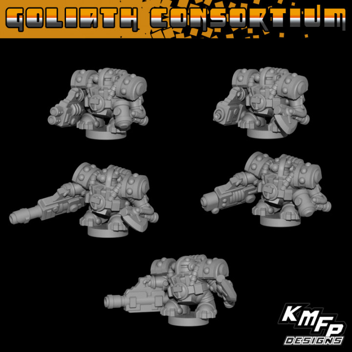 Goliath Consortium Exo-Suits Heavy Support (6-8mm)