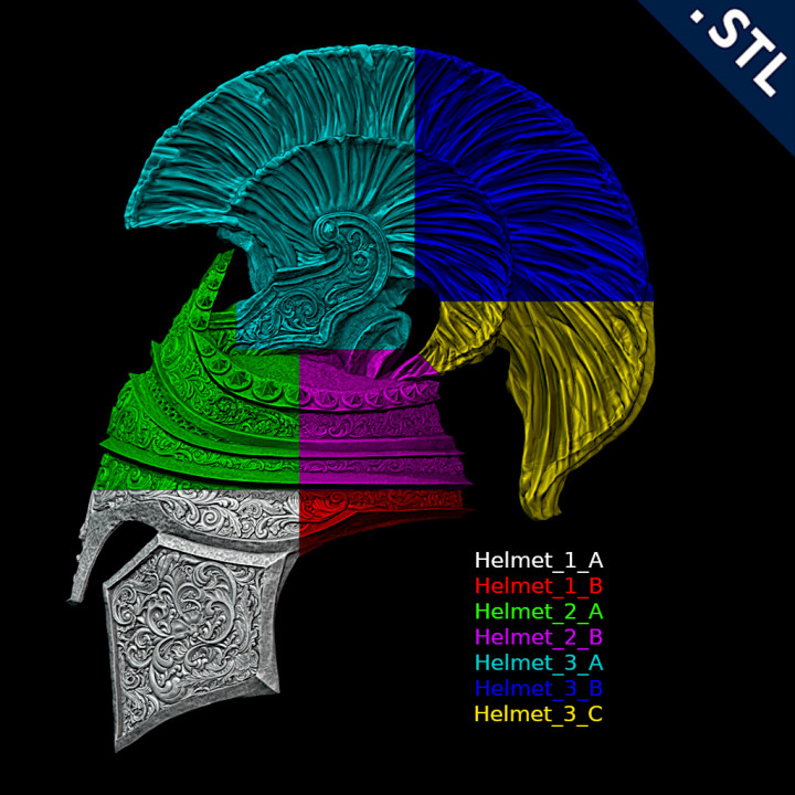 Helmet (Free .STL)