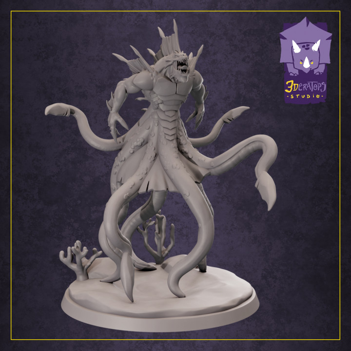 3D Printable Leira, Zelnis & Kraken by 3DeRatopsStudio