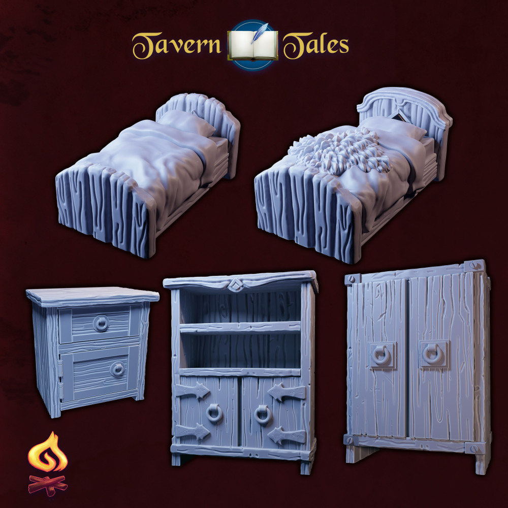 Decorando el dormitorio principal de una casa de muñecas, image size:1000x1000