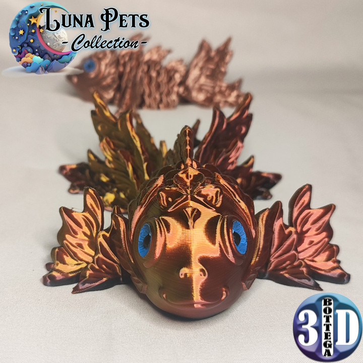 Articulated Fantasy Fish - Luna Pets - Sarem - Fairy Toy - flexy image