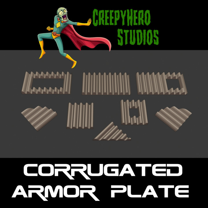 Gaslands Corrugated Armor Plate image
