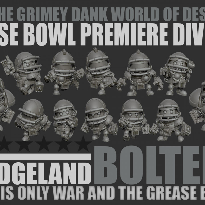 WORLD OF WARPOD "Dredgeland Bolters" Grease Bowl Team image
