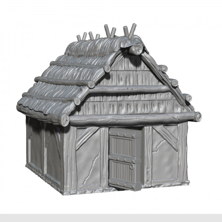 Modular Wattle and Daub Cottager House image