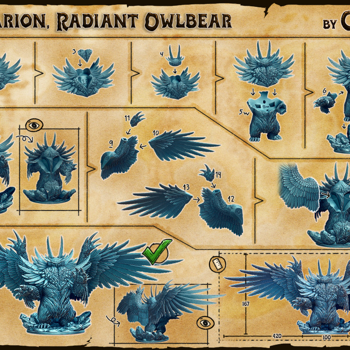 Oogarion, Radiant Owlbear