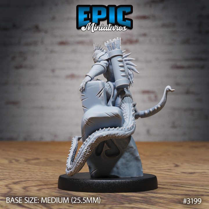 3D Printable Lizardfolk Human Hunter Set / Draconic Lizardman / Reptile ...