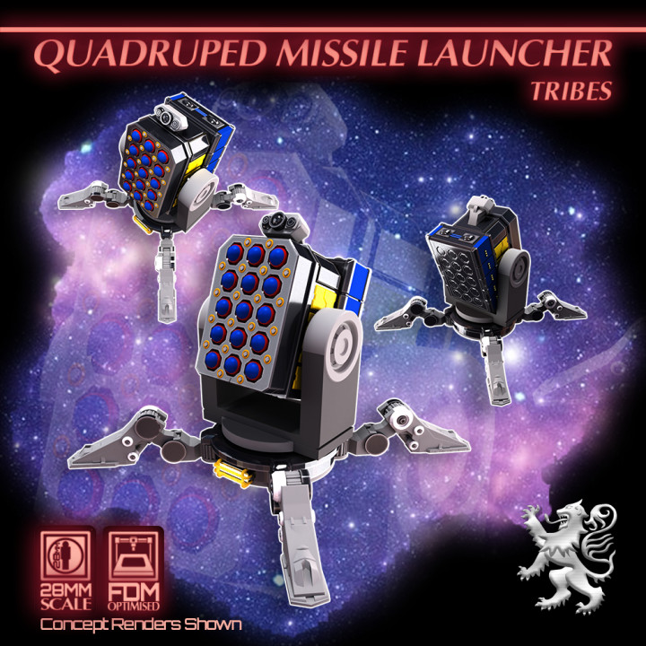 Quadruped Missile Launcher - Tribes image