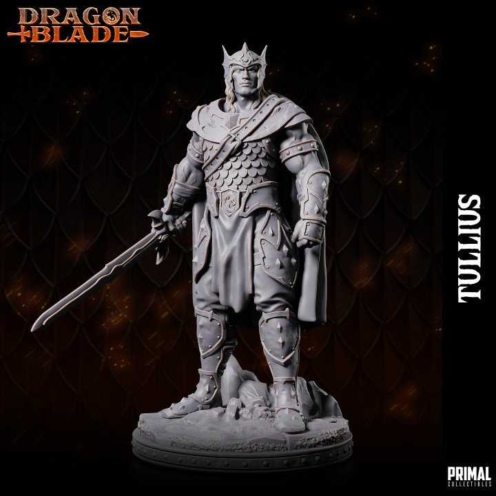 Warrior - Tullius - May 2023 - DRAGONBLADE-  MASTERS OF DUNGEONS QUEST image