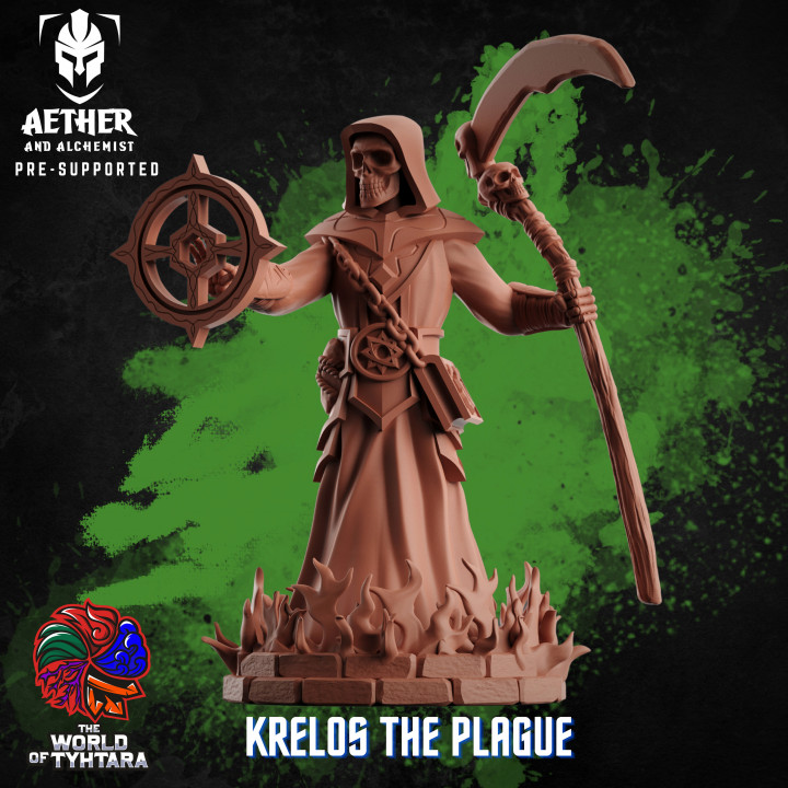 Krelos The Plague Naxaremis - Necromancer image