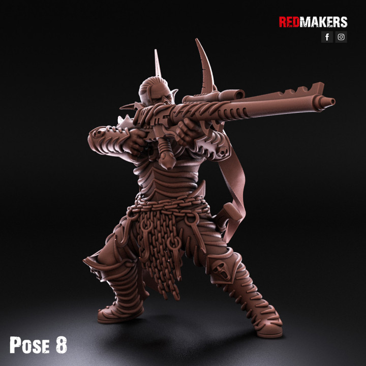 3D Printable Kill Squad – Dark Elves By RedMakers