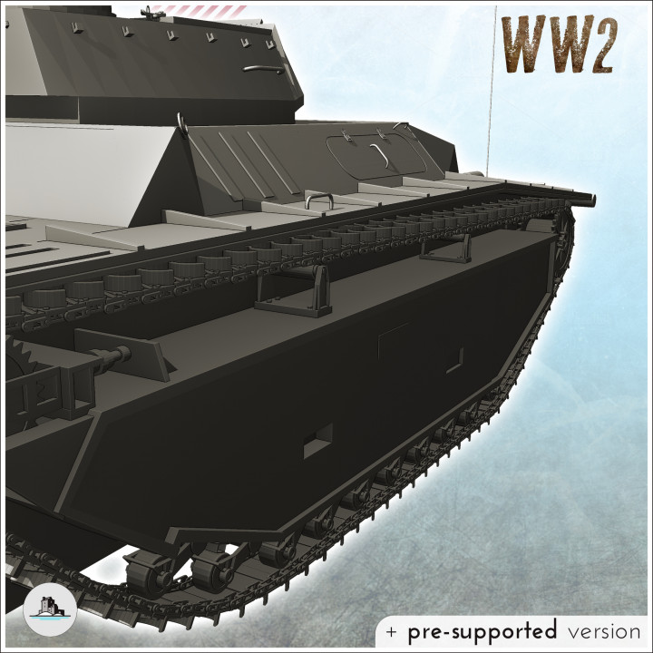 LVTA-4 american amphibious landing craft (3) - USA US Army Western Front Normandy WWII Pacific image