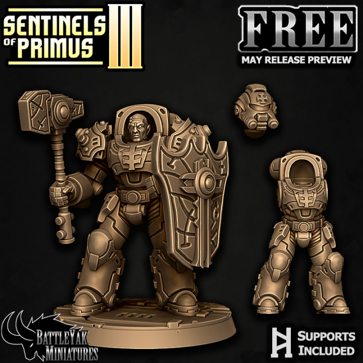 Sentinels of Primus III Free Files - May Release Preview image