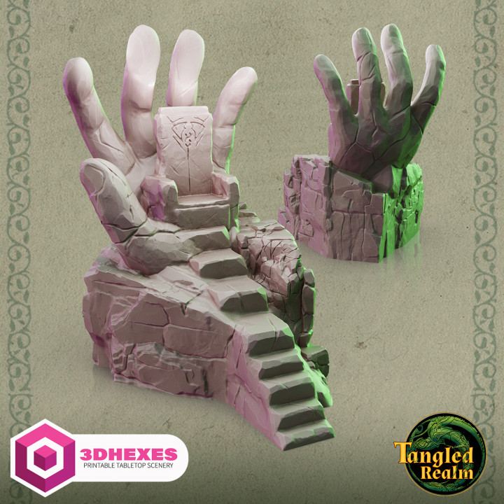 Stone Hand Throne image