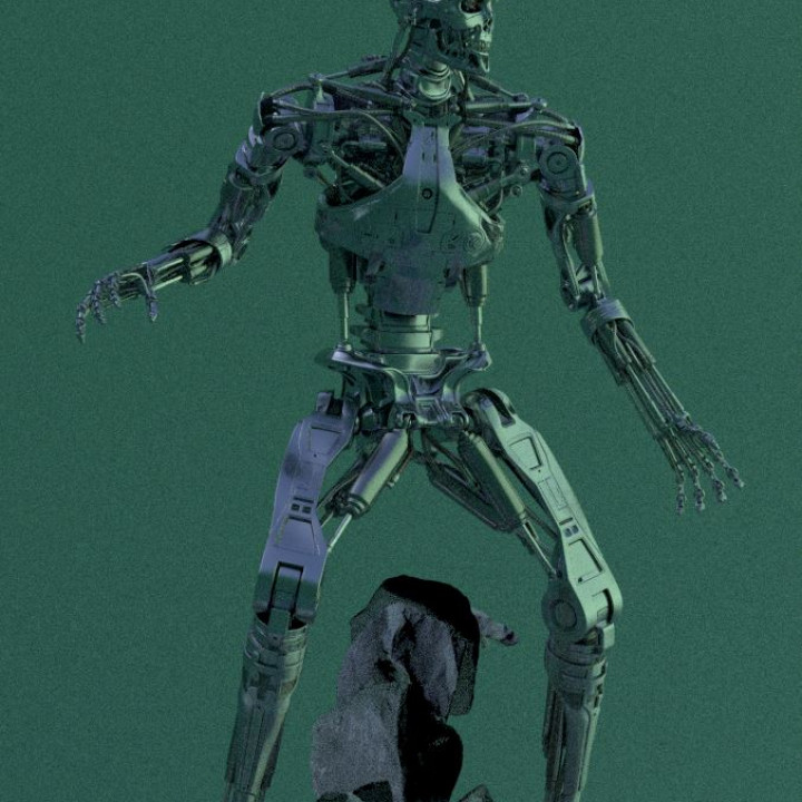 XTerminators T-800 Endoskeleton T1 V2 High Detal image