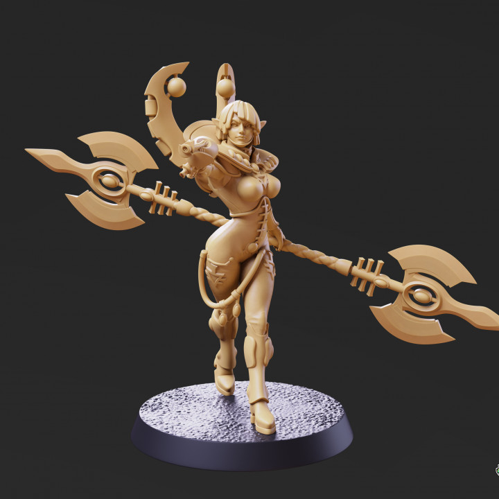 Space Elf Warmancer - Pose 2 + Pinups