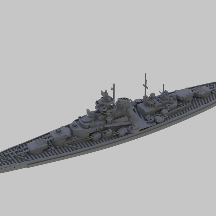 WW2 Kriegsmarine Battleship Tirpitz