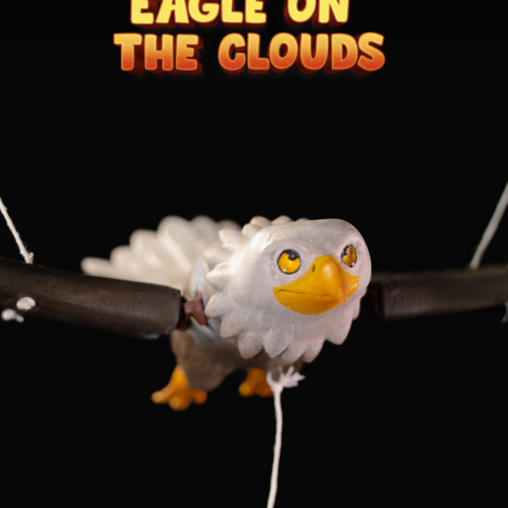 Eagle on the Clouds image