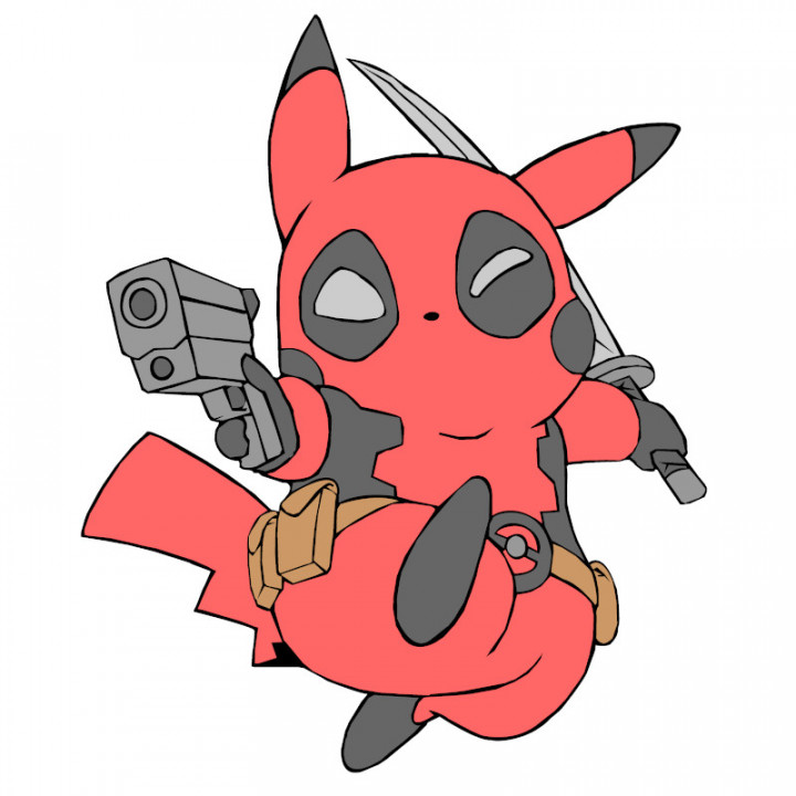 bas-relief-geek-pokemon-marvel-pikapool-5-bois image