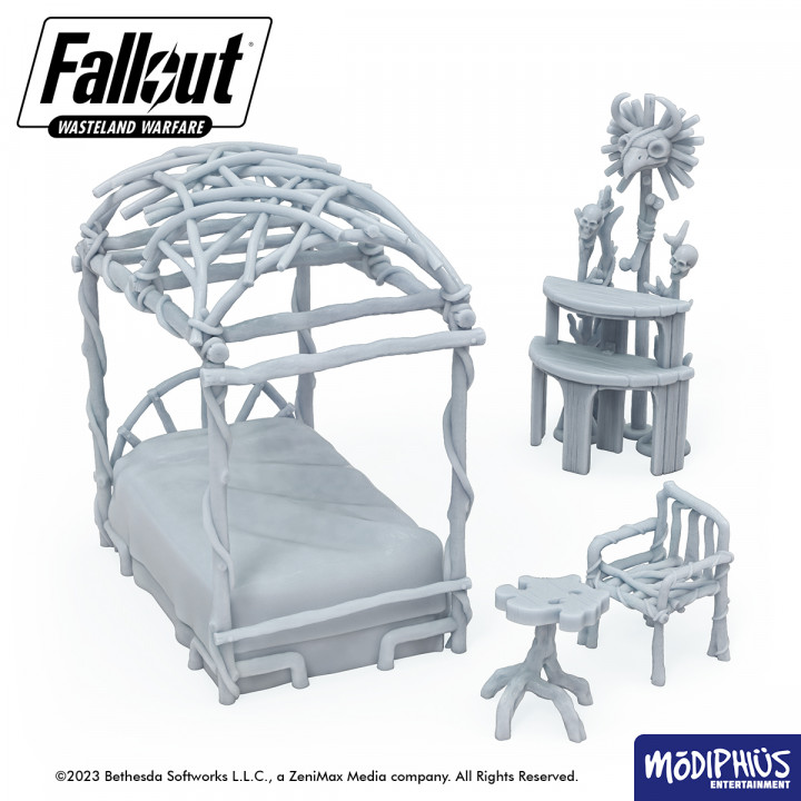 Fallout: Wasteland Warfare - Print at Home - Cult of the Mothman Altar image