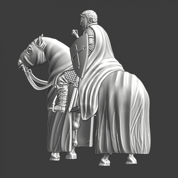 Leper knight mounted - Lazarus Order image