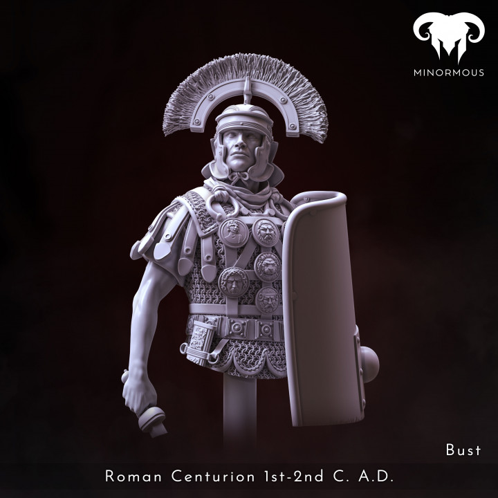 3D Printable Bundle - Roman Centurion 1st-2nd C. A.D. Bravery and Valor ...