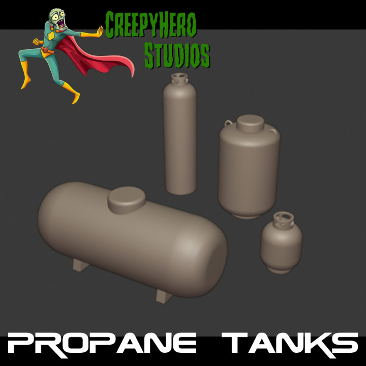 Gaslands Propane Tank Set image