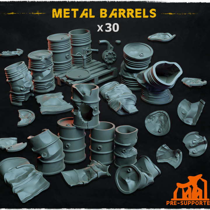 Metal barrels -Basing Bits 1.0 image