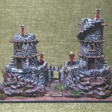 Picture of print of Small Orc Outpost- Tabletop Terrain - 28 MM